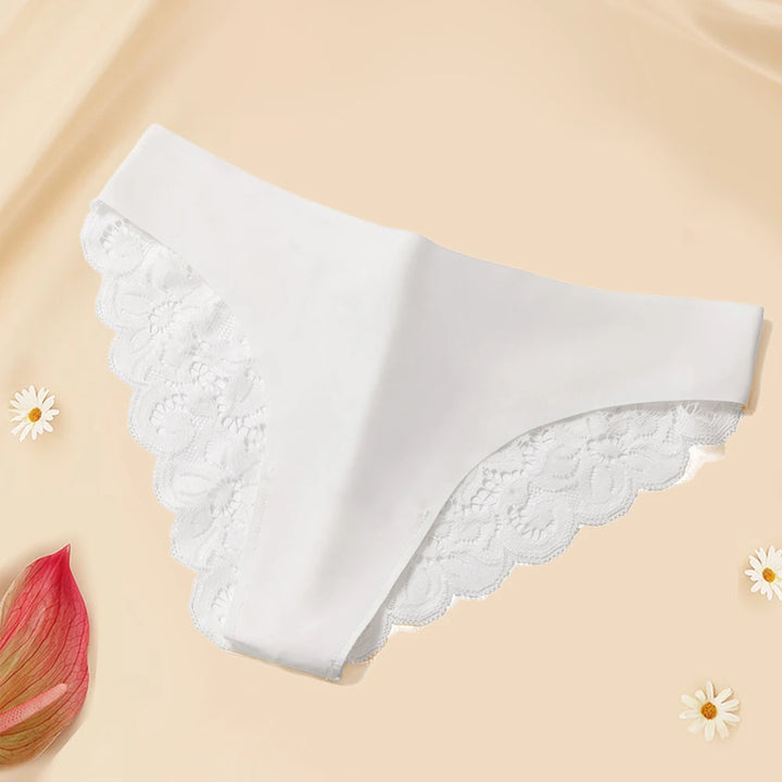WarmSteps Sexy Lace Briefs Calcinha Feminina Floral Renda T-Back Roupa Interior Feminina Lingerie