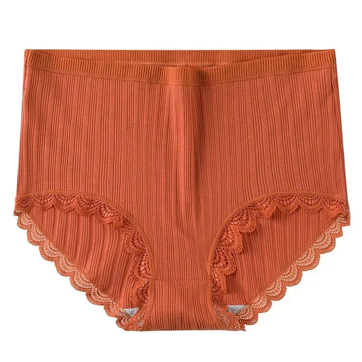 Calcinha feminina de algodão, calcinha sexy de renda, cintura alta, levantamento de quadril, calcinhas femininas, calcinhas confortáveis ​​para meninas, lingerie sexy feminina