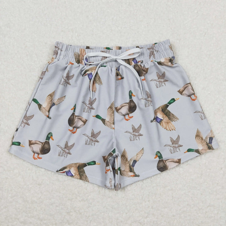 Atacado Bebê Menino Verão Estrelas Listras Roupas Maiô Crianças Swimwear Infantil 4 de Julho Calções de Banho Shorts