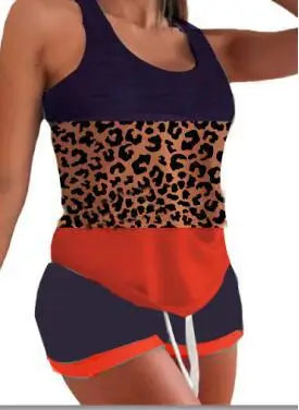 Pijama feminino 2 peças Halloween caveira mãos estampa casual decote em U sem mangas top e cordão acima do joelho pijamas conjunto 2022 verão