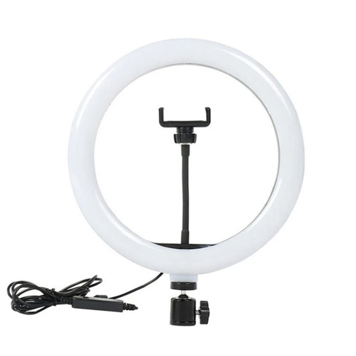 16/26/33cm LED Selfie Ring Light com suporte para telefone Regulável LED Fill Lamp Fotografia Ringlight para Tiktok Video Live Fill Lamps