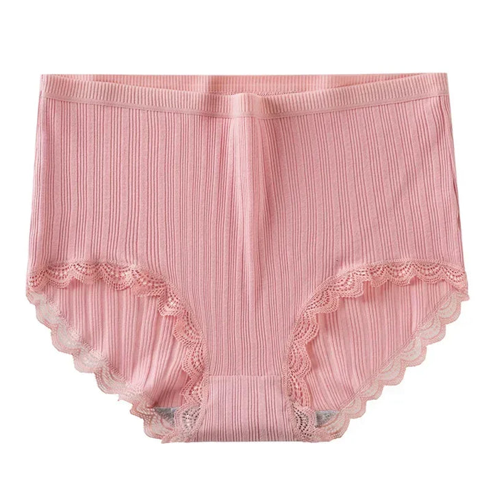 Calcinha feminina de algodão, calcinha sexy de renda, cintura alta, levantamento de quadril, calcinhas femininas, calcinhas confortáveis ​​para meninas, lingerie sexy feminina