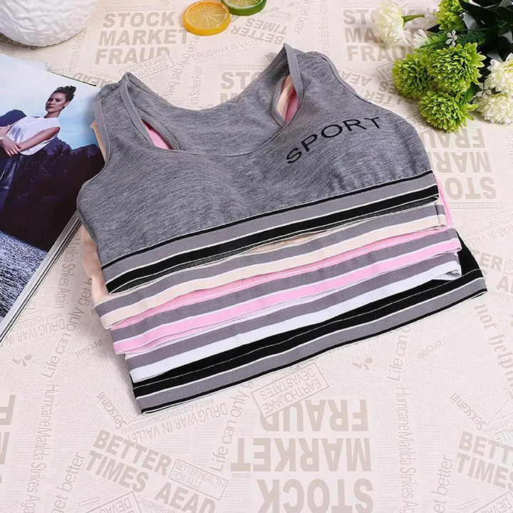 Mulheres Yoga Fitness Sutiã Esportivo Treino Regatas Bounce Control Sutiãs de Corrida Push Up Corrida Top Active Wear Moda Roupa Interior