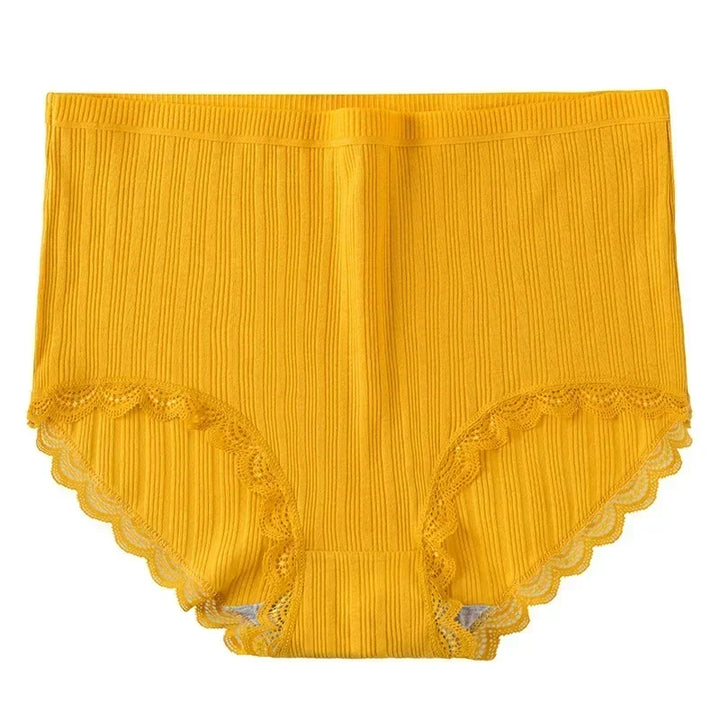 Calcinha feminina de algodão, calcinha sexy de renda, cintura alta, levantamento de quadril, calcinhas femininas, calcinhas confortáveis ​​para meninas, lingerie sexy feminina