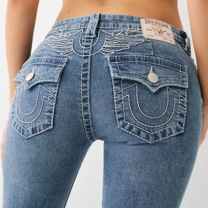 Y2k Sexy Women Pencil Leggings Jeans American Retro Trend Harajuku Hip Hop Pocket Embroidered Slim Jeans Low Waist Denim Shorts