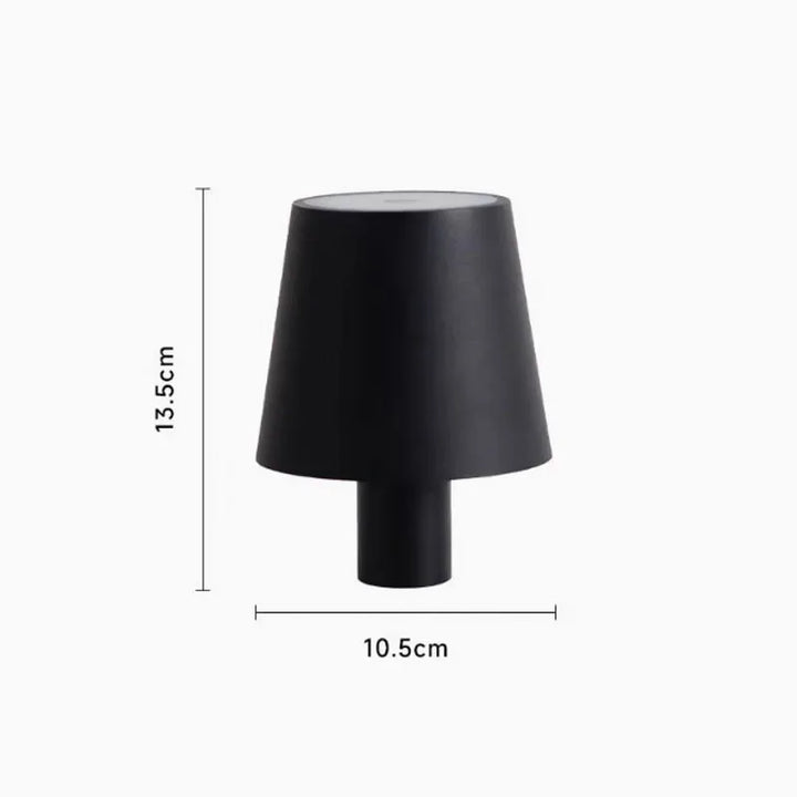 Lâmpada de mesa sem fio para garrafas, controle de toque de 3 cores e escurecimento contínuo, lâmpada noturna adequada para garrafas de vinho de bar, luzes de mesa
