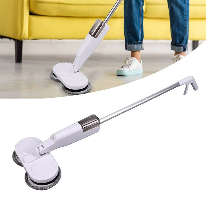 Limpador elétrico sem fio, automático, 2 em 1, limpador de pisos úmidos e secos, para carros, vidros, tetos, portas e janelas