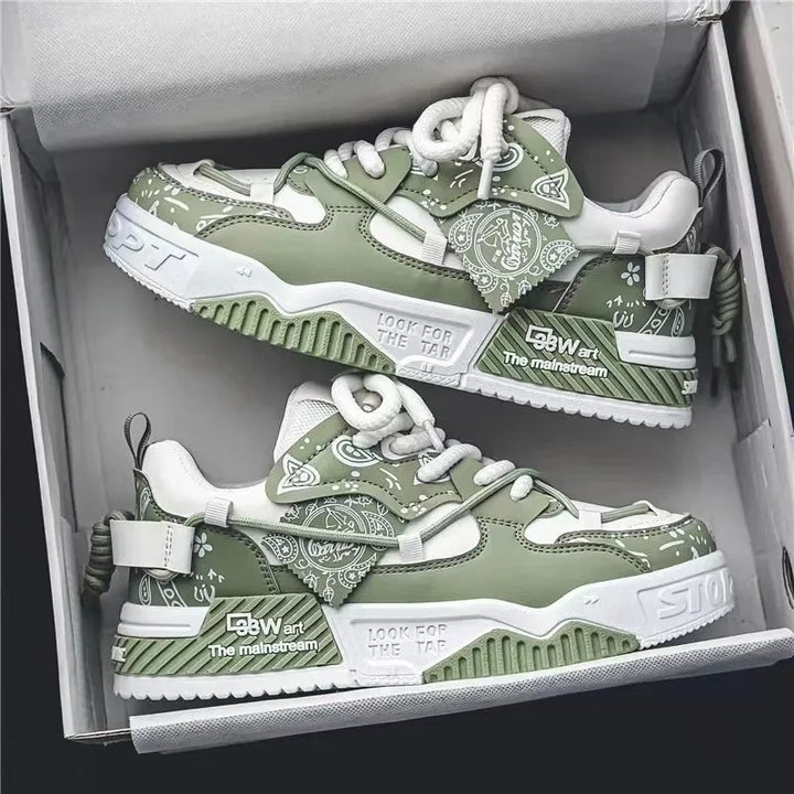 Tênis Vulcanize Designer de Moda Sapatos Casuais para Homens Sapatos de Caminhada Confortáveis ​​de Luxo Tendência Sapatos Versáteis para Skate