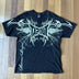 Camiseta Tapout dos anos 2000 Punk Hip Hop Gráfico Letras Estampa Camiseta Grande Feminina Masculina Gola Redonda Algodão Manga Curta Tops Roupas