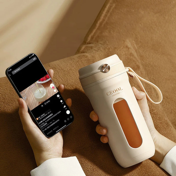Liquidificador elétrico portátil de frutas Z30 USB com carregamento de 350 ml, pequeno, multifuncional, para casa, suco de frutas e vegetais, copo