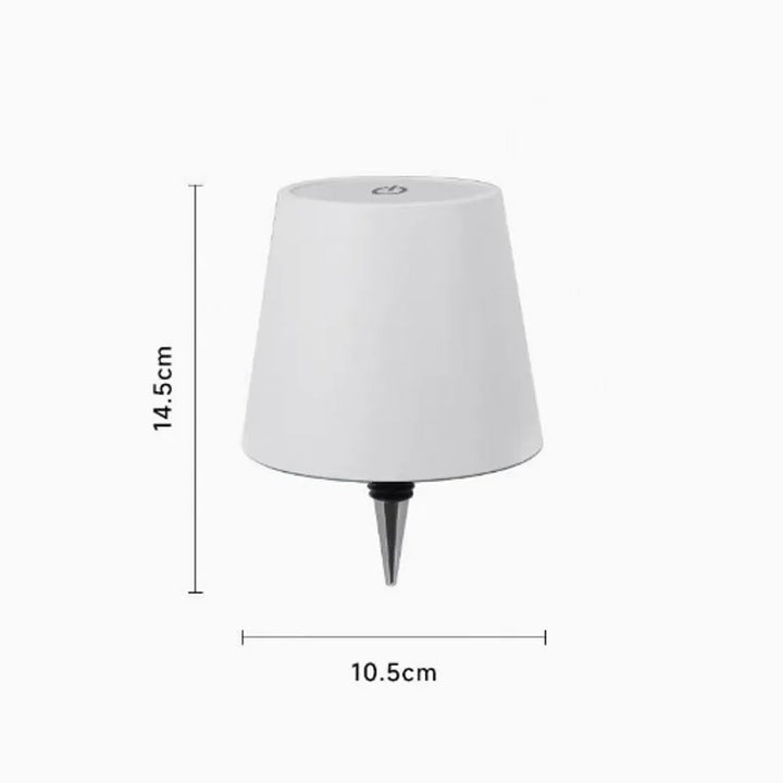 Lâmpada de mesa sem fio para garrafas, controle de toque de 3 cores e escurecimento contínuo, lâmpada noturna adequada para garrafas de vinho de bar, luzes de mesa