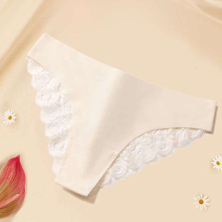 WarmSteps Sexy Lace Briefs Calcinha Feminina Floral Renda T-Back Roupa Interior Feminina Lingerie